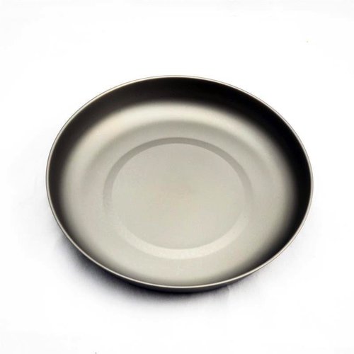 Toaks Titanium TOAKS TITANIUM DINNER PLATE 190MM Toaks Titanium TOAKS TITANIUM DINNER PLATE 190MM