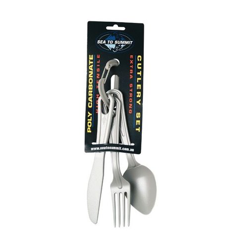 SEA TO SUMMIT SEA TO SUMMIT POLYCARBONATE CUTLERY SET SEA TO SUMMIT SEA TO SUMMIT POLYCARBONATE CUTLERY SET