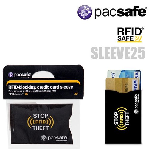 PACSAFE PACSAFE RFIDSLEEVE 25 - N2 PACK PACSAFE PACSAFE RFIDSLEEVE 25 - N2 PACK