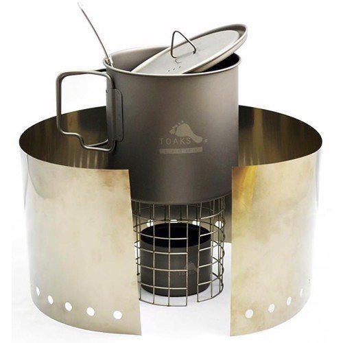 Toaks Titanium TOAKS TITANIUM ALCOHOL COOK SYSTEM WITH 700ML POT Toaks Titanium TOAKS TITANIUM ALCOHOL COOK SYSTEM WITH 700ML POT