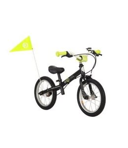 ByK Byk E250L Learner Balance Bike Black Neon Yellow