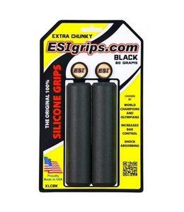 ESI Grips EXTRA Chunky Black 80gm (XLCBK)