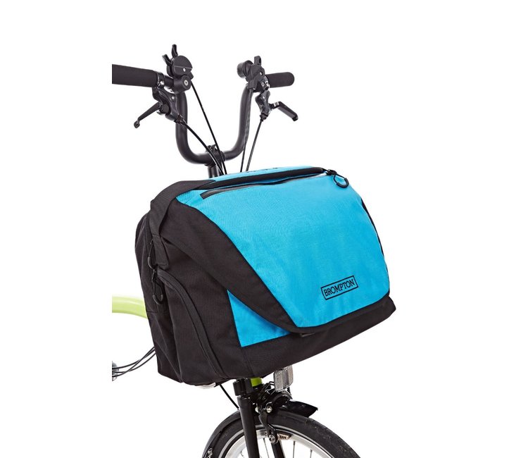 black and blue bag