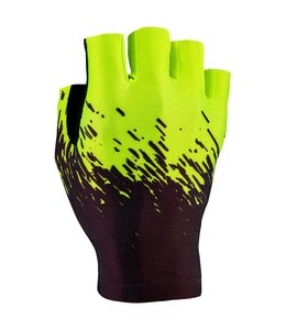 Supacaz Supacaz Gloves SupaG Half Finger Black/Neon Yellow X-Large