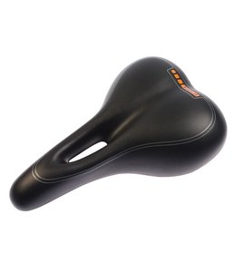 Serfas Serfas Vinyl Hybrid Comfort Saddle With Cut Out