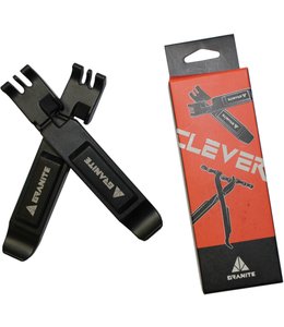 Granite Design Granite Design Clever Tyre Lever 2 Pack Black