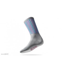 Absolute Black Absolute Black Performance Long Sock Grey Medium