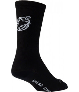 SockGuy Custom Made Salsa Pepper Globe Socks Black Large / X-Large