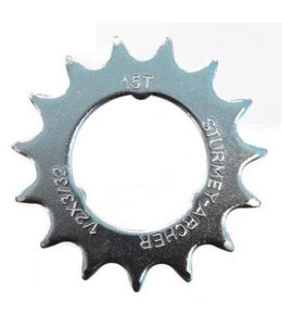 Sturmey Archer Cog 3-spline Coaster Sprocket Silver 15T each