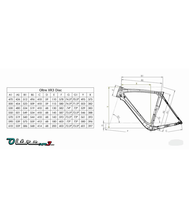 Bianchi Bianchi Oltre XR3 CV Ultegra Disc 55 cm