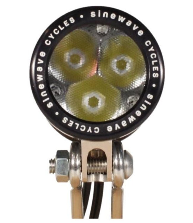 Sinewave Beacon Dynamo Light With USB Charger Black