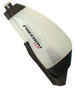 Freedom Fast Freedom Fast Aero Bottle Clear with Black Lid