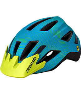 Specialized Helmet Specialised Shuffle LED SB Mips Aqua/Hyper Green Dot Plane