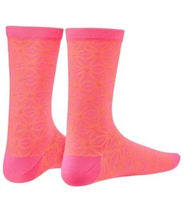 Supacaz Supacaz Sock Asanoha Neon Pink Orange SM/MD
