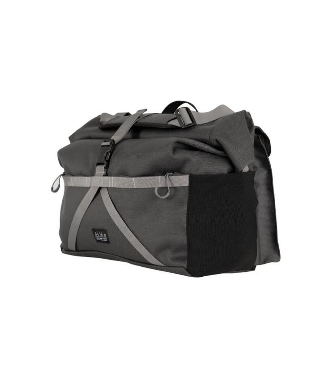 Brompton Brompton Borough Roll Top L Bag Dark Grey