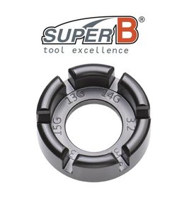 SuperB Spoke Wrench Multi Size Black