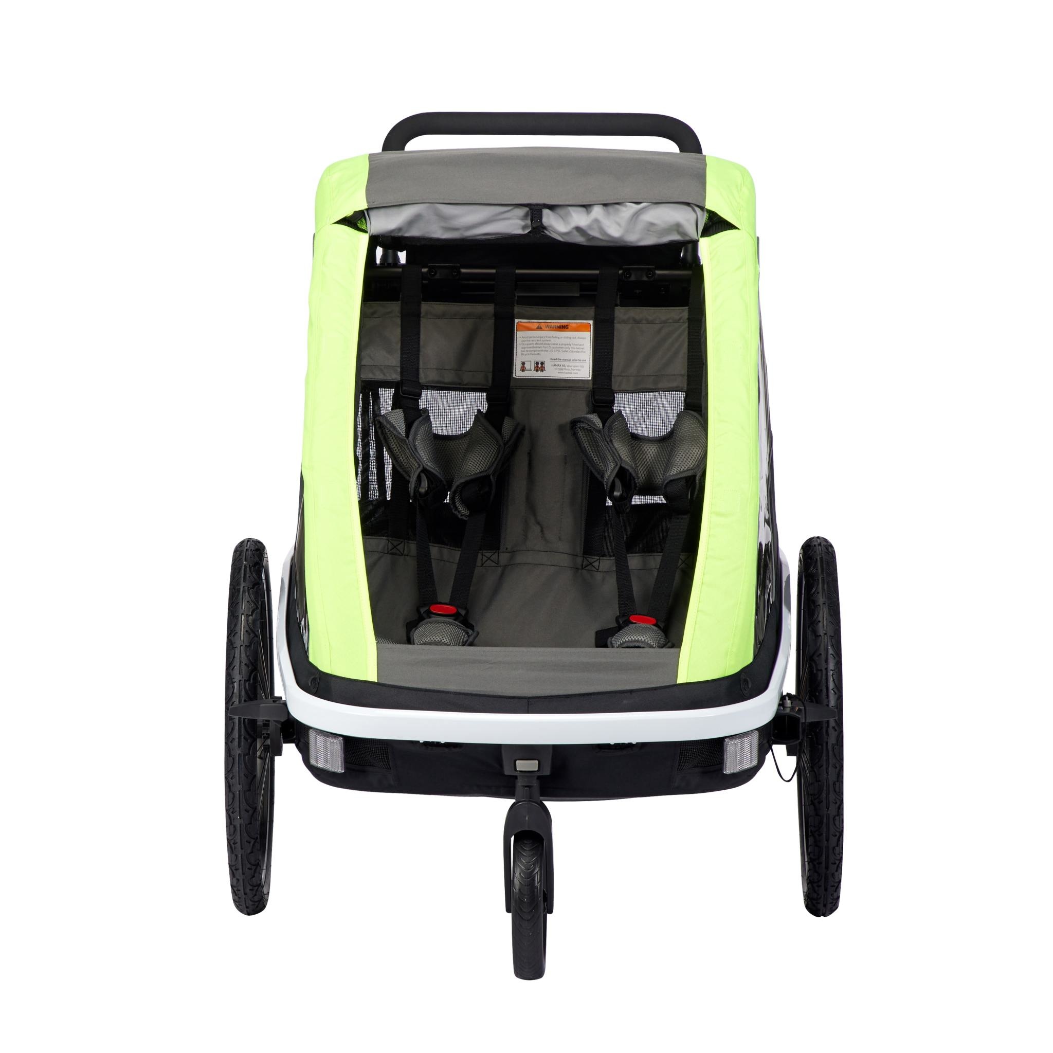 avoca twin transporter bike trailer