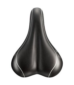 Velo Saddle Women's Foam Gel Steel 265 x 158mm 409g