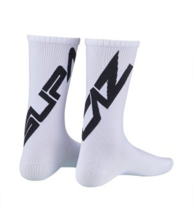 Supacaz Socks White Black Small