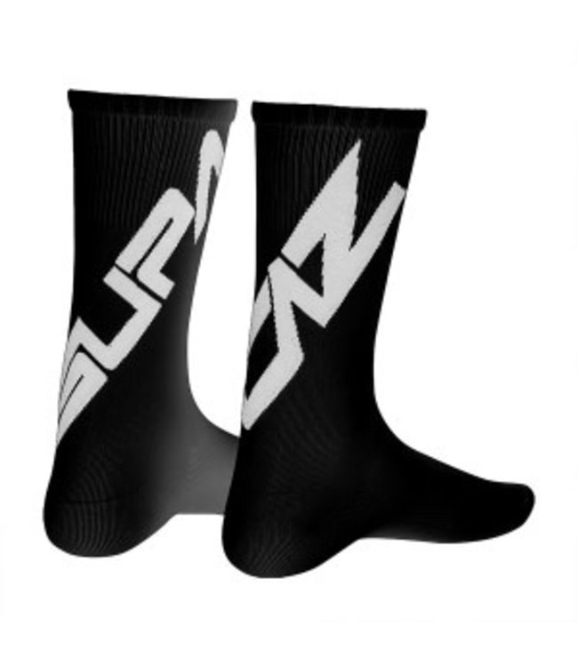 Supacaz Socks Black White Small