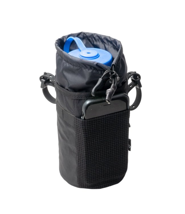 Orucase Black Hole Feed Bag Black with velcro straps