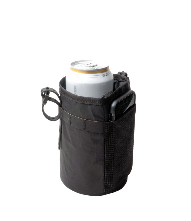 Orucase Black Hole Feed Bag Black with velcro straps