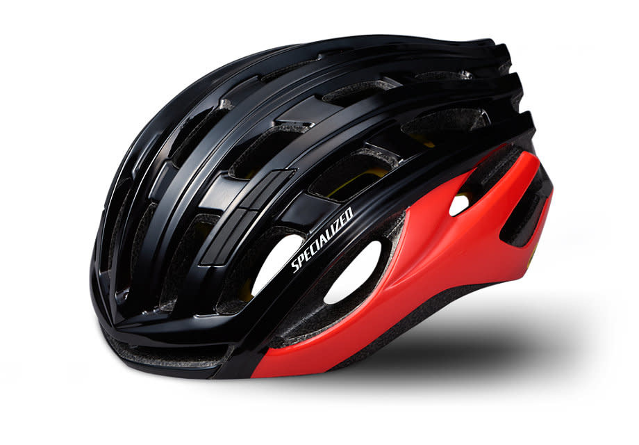 red specialized helmet