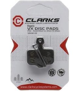 Clarks Brake Pad Disc VX Organic Sram DB-1 Db-3 Db-5