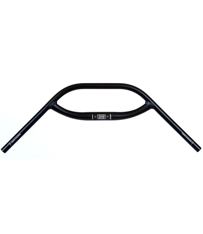 Jones H-Bar Loop Butted Alloy 2.5" Rise 710mm Black