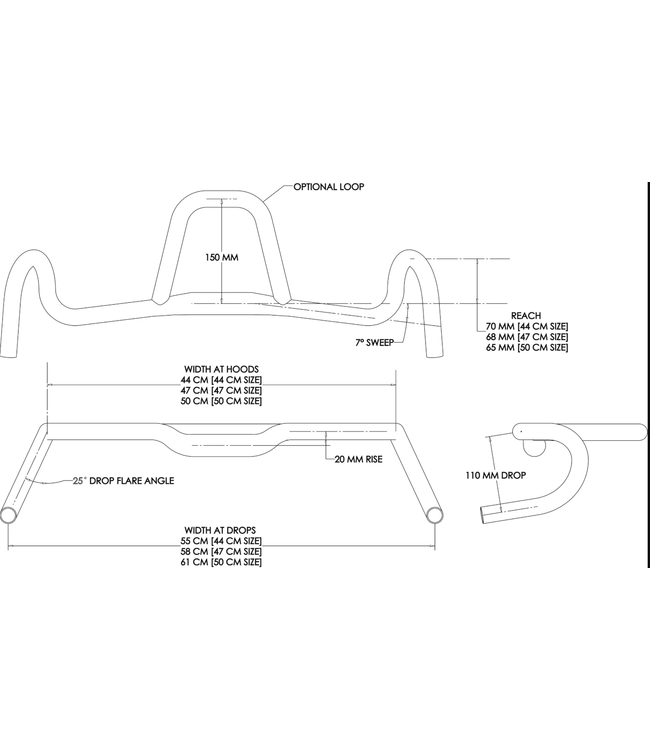 Redshift Sports Kitchen Sink Handlebar