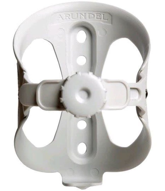 Arundel Bottle Cage Looney Bin White