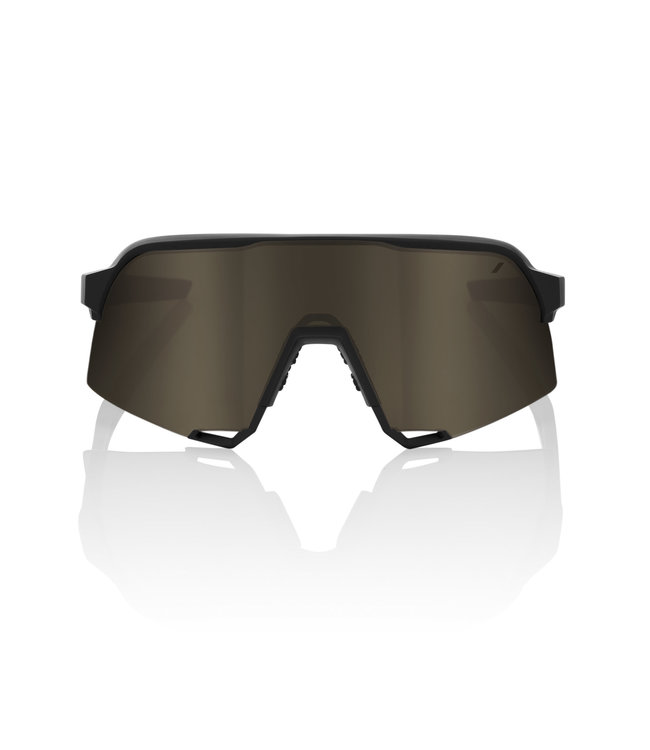 100% 100% Sunglasses  S3 Soft Tact black Soft Gold