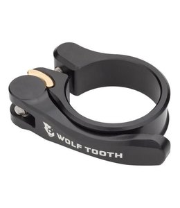 Wolf Tooth Wolf Tooth Seatpost Clamp QR Black 31.8mm