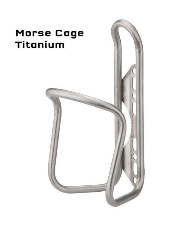 Wolf Tooth Wolf Tooth Morse Cage - Titanium