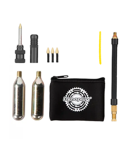 Dynaplug Tubeless Bicyle Tyre Puncture Repair Kit AIR MTB Black