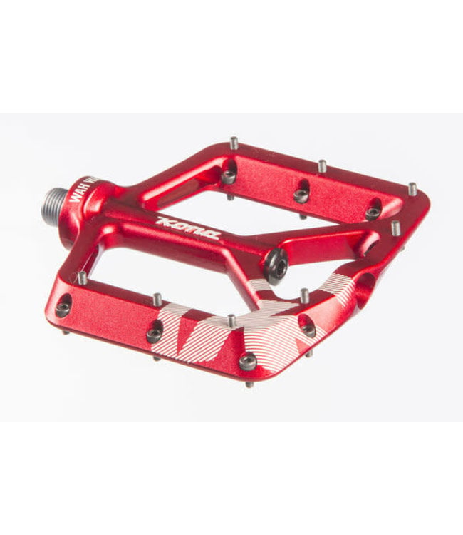 Kona Kona Wah Wah II Pedal Alloy Red