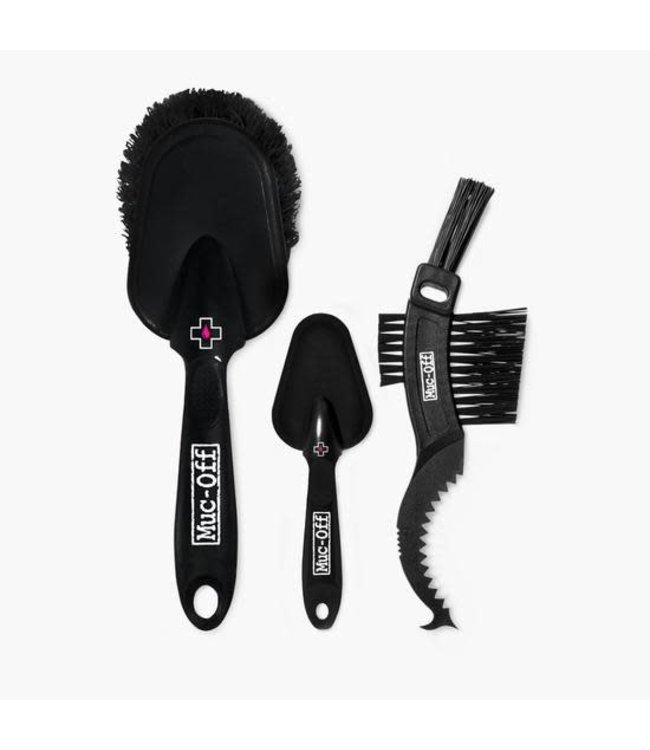 Muc-Off Cleaning Brush Detailed 3 Pack