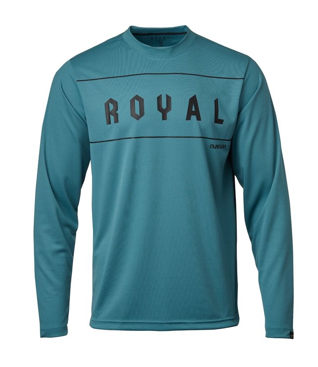 Royal Racing Royal Quantum Jersey Long Sleeve Steel Blue