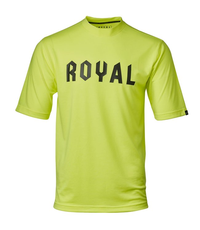 Royal Racing Royal Core Jersey Short Sleeve Corp Flo Yellow Heather