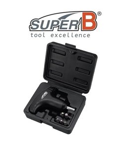 SuperB Torque Wrench Kit Preset 6Nm 3/4/5/6/8mm