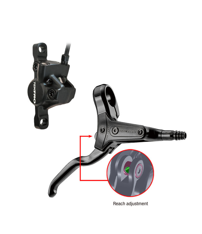 Tektro HD-M275 Hydraulic Brakeset - OEM - Front / Rear - Taken Off Brand New Bike