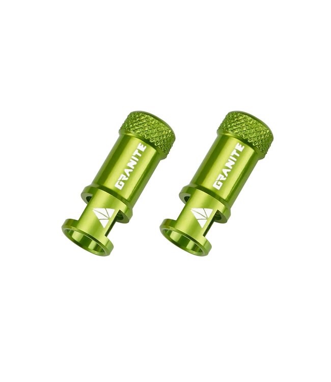 Granite Design Juicy Nipple Valve Cap Pair
