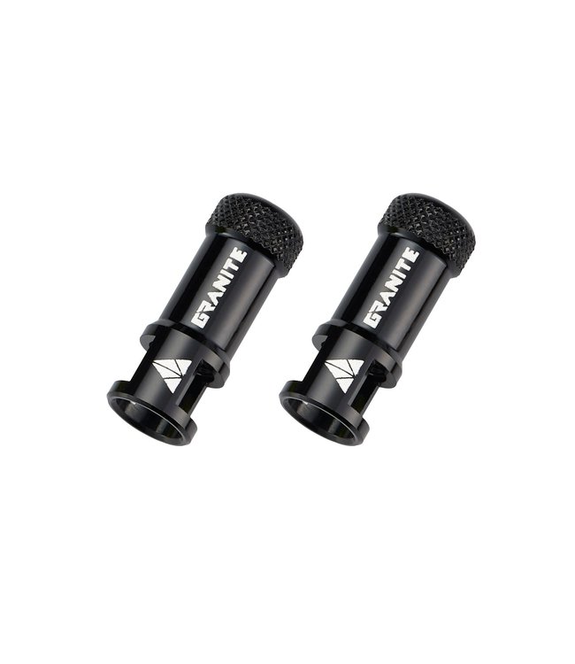 Granite Design Juicy Nipple Valve Cap Pair