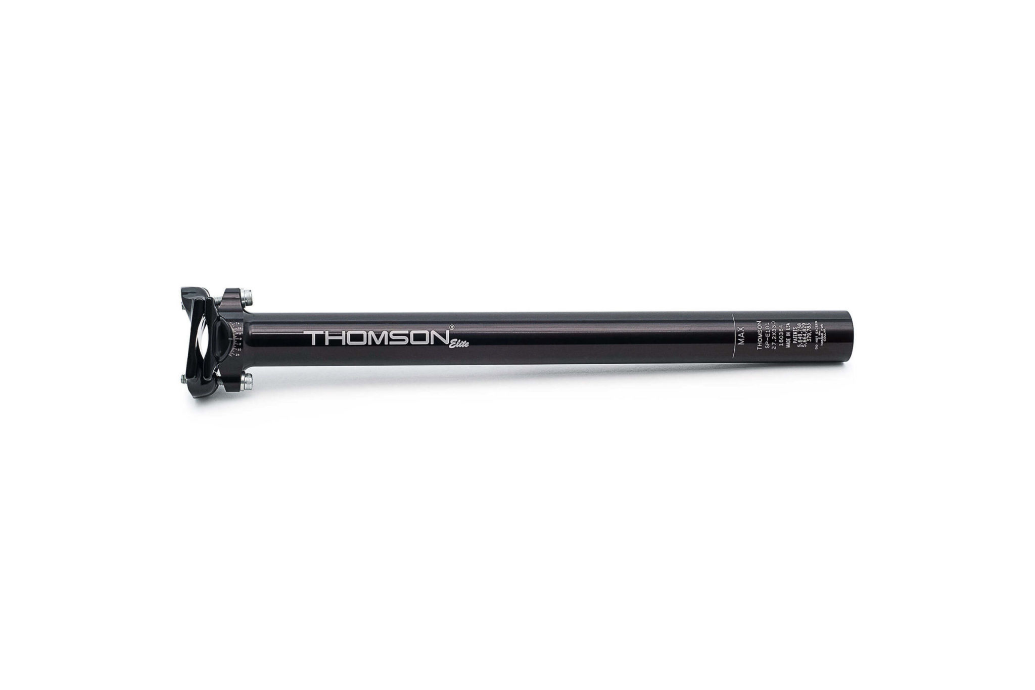 Thomson Seat Post Elite Black 27.2 x 410mm - Epic Cycles Thomson Seat Post Elite Black 27.2 x 410mm - Epic Cycles