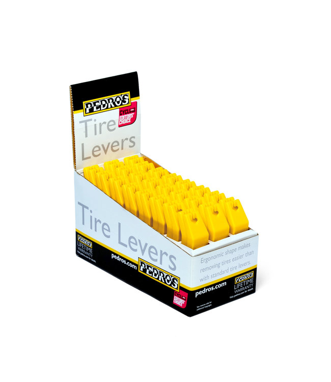 Pedro's Tyre Levers Pair Yellow