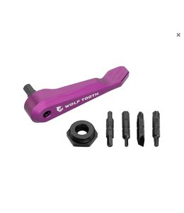 Wolf Tooth The Wolf Tooth Axle Handle Multi-Tool Purple