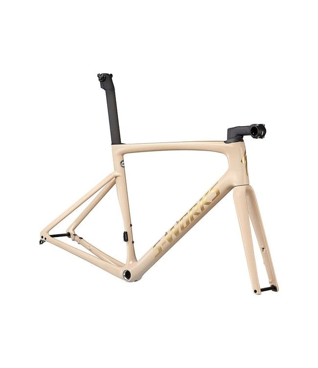 Specialized Specialized Tarmac SL7 S Works Frameset Sand / Red / Gold Chameleon / Satin Brushed Gold Foil