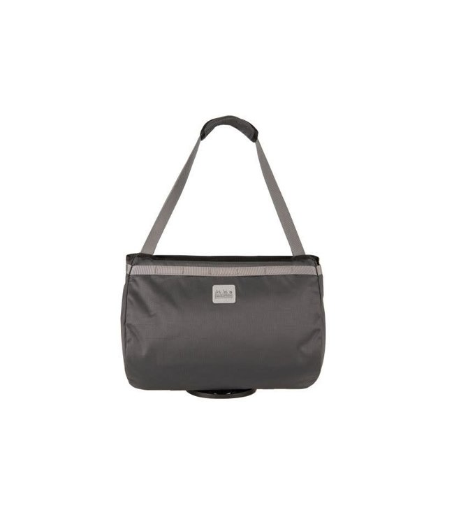 Brompton Brompton  Borough Basket Bag Large Dark Grey with Frame