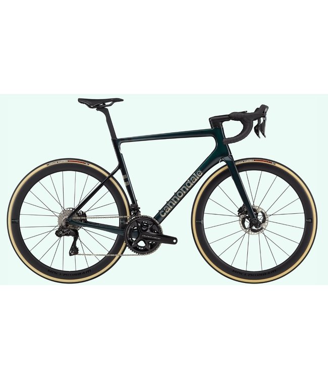 Cannondale Cannondale SuperSix Evo Hi-MOD Disc Dura-Ace Di2 Gun Metal Green