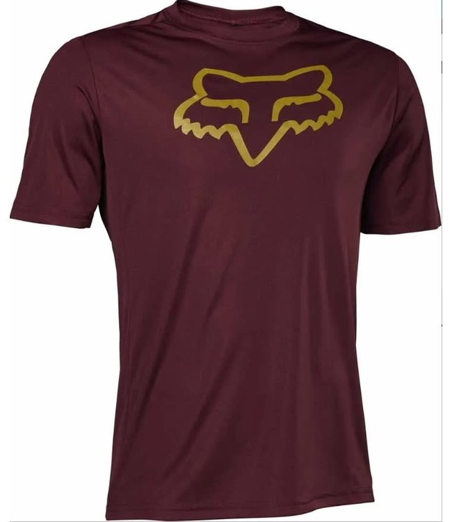 Fox Fox Ranger Jersey Short Sleeve Dark Maroon